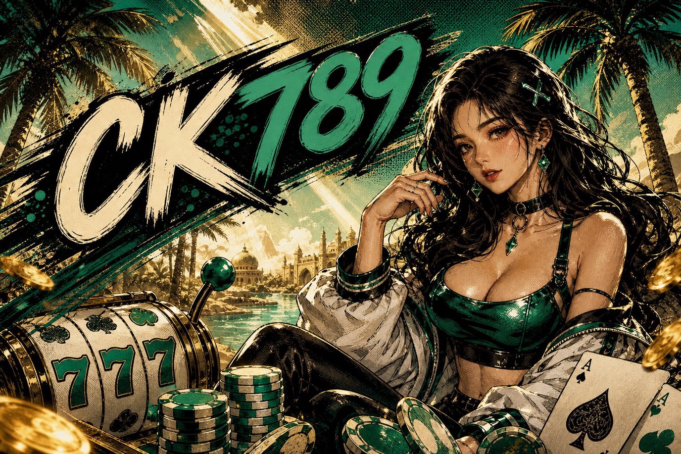 Layar utama Fortune Rabbit CK789 saat pertama dibuka