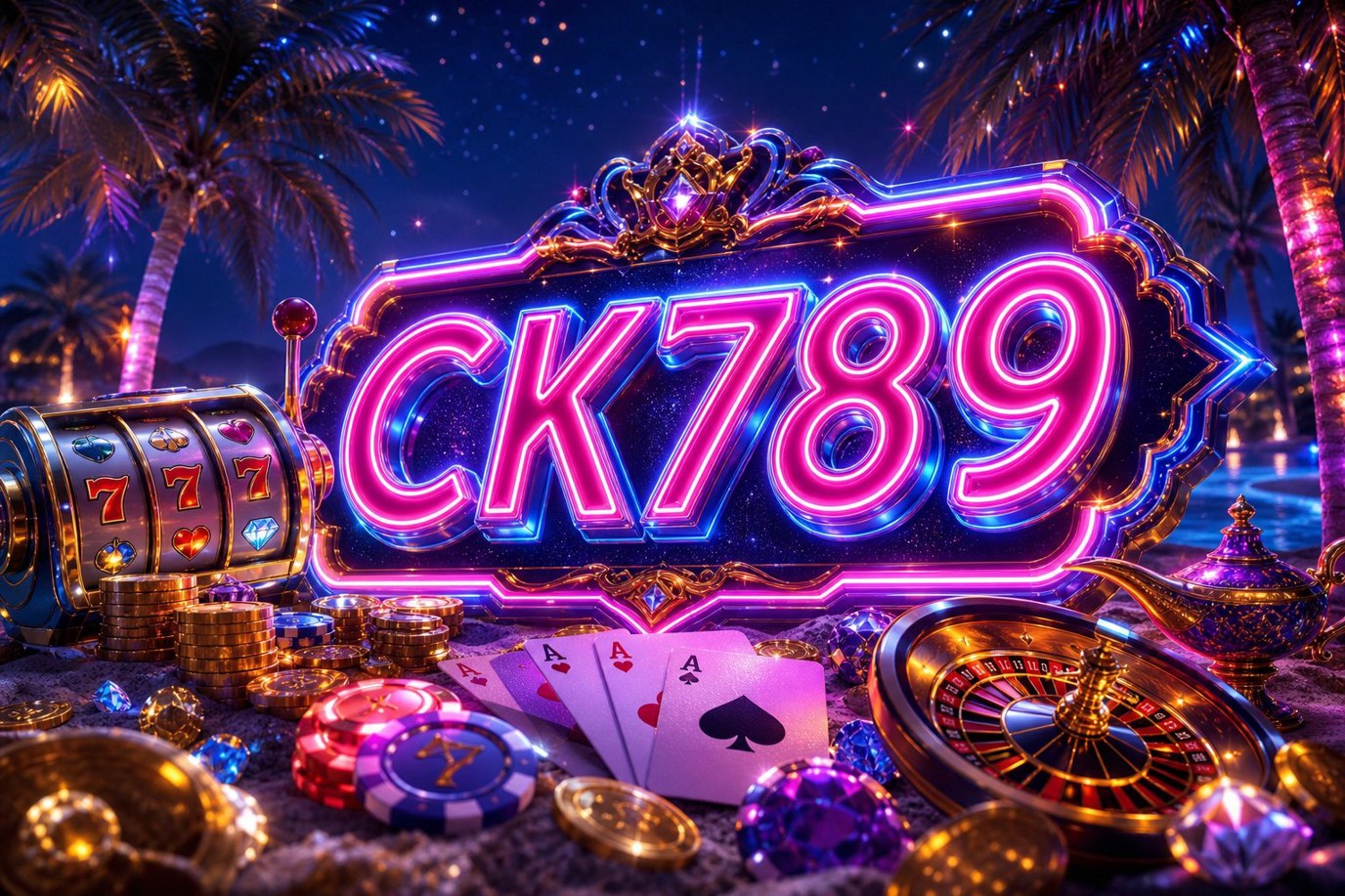 Tampilan beranda Super Ace di CK789 dengan tombol daftar dan banner hadiah pendaftaran